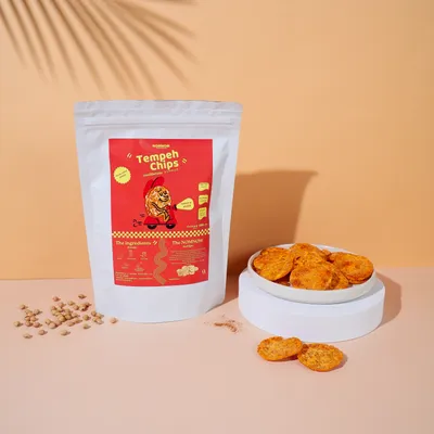 NomNom Tempeh Chips detail
